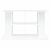 Aquarium Stand White 100x40x60 cm Engineered Wood - Top-Down View