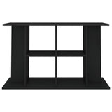 Aquarium Stand Black 100x40x60 cm Engineered Wood