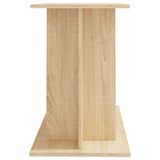 Aquarium Stand Sonoma Oak 100x40x60 cm Engineered Wood - 45-Degree Angle