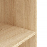Aquarium Stand Sonoma Oak 100x40x60 cm Engineered Wood - Rear View