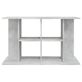 Aquarium Stand Concrete Grey 100x40x60 cm Engineered Wood - Top-Down View
