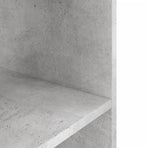 Aquarium Stand Concrete Grey 100x40x60 cm Engineered Wood