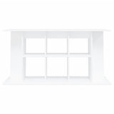 Aquarium Stand White 120x40x60 cm Engineered Wood