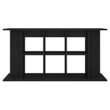 Aquarium Stand Black 120x40x60 cm Engineered Wood