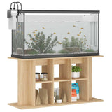 Aquarium Stand Sonoma Oak 120x40x60 cm Engineered Wood - Side View