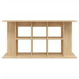 Aquarium Stand Sonoma Oak 120x40x60 cm Engineered Wood - Top-Down View