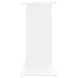 Aquarium Stand White 81x36x73 cm Engineered Wood