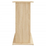 Aquarium Stand Sonoma Oak 81x36x73 cm Engineered Wood