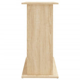Aquarium Stand Sonoma Oak 81x36x73 cm Engineered Wood - Close-Up Angle