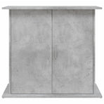Aquarium Stand Concrete Grey 81x36x73 cm Engineered Wood