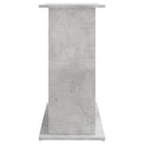 Aquarium Stand Concrete Grey 81x36x73 cm Engineered Wood - Close-Up Angle