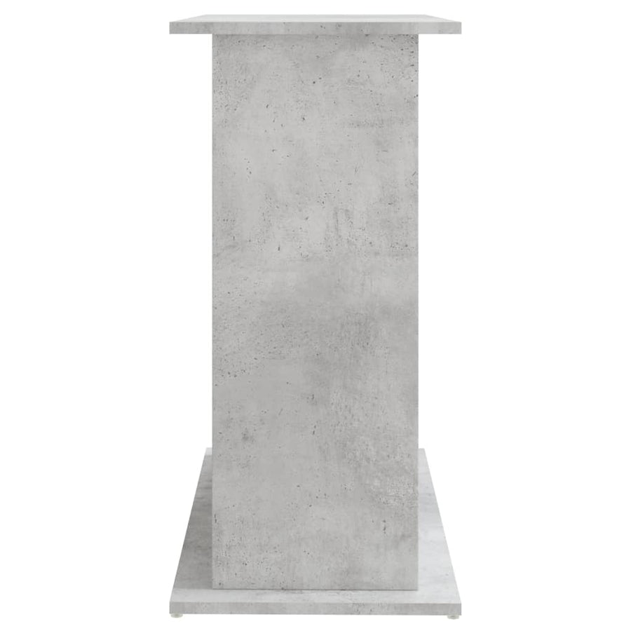 Aquarium Stand Concrete Grey 81x36x73 cm Engineered Wood