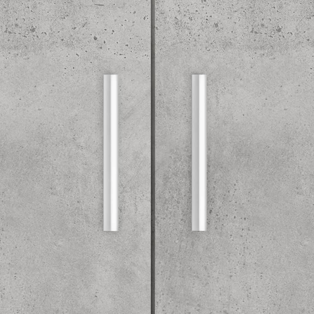 Aquarium Stand Concrete Grey 81x36x73 cm Engineered Wood