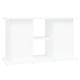 Aquarium Stand White 101x41x58 cm Engineered Wood - Front View