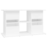 Aquarium Stand White 101x41x58 cm Engineered Wood - Low Angle