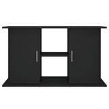 Aquarium Stand Black 101x41x58 cm Engineered Wood - 45-Degree Angle