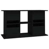 Aquarium Stand Black 101x41x58 cm Engineered Wood - Low Angle