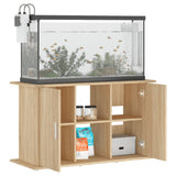 Aquarium Stand Sonoma Oak 101x41x58 cm Engineered Wood - Top-Down View