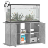 Aquarium Stand Concrete Grey 101x41x58 cm Engineered Wood