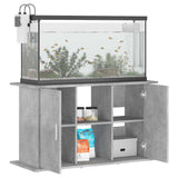 Aquarium Stand Concrete Grey 101x41x58 cm Engineered Wood - Top-Down View