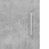 Aquarium Stand Concrete Grey 101x41x58 cm Engineered Wood