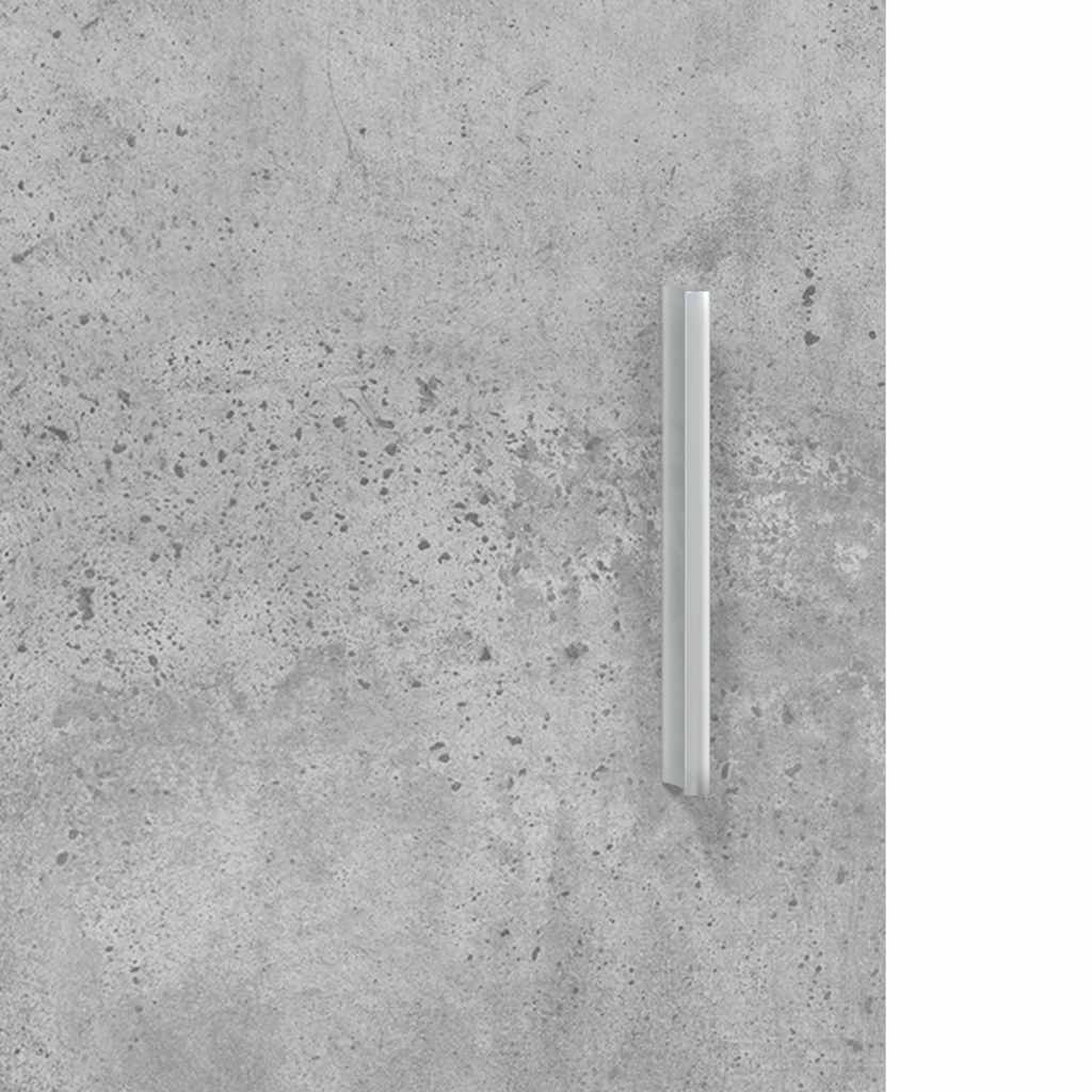 Aquarium Stand Concrete Grey 101x41x58 cm Engineered Wood