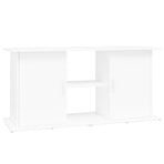 Aquarium Stand White 121x41x58 cm Engineered Wood