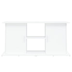 Aquarium Stand White 121x41x58 cm Engineered Wood