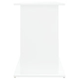 Aquarium Stand White 121x41x58 cm Engineered Wood