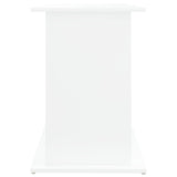 Aquarium Stand White 121x41x58 cm Engineered Wood - Close-Up Angle