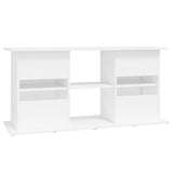 Aquarium Stand White 121x41x58 cm Engineered Wood