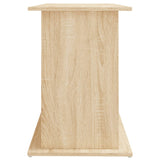 Aquarium Stand Sonoma Oak 121x41x58 cm Engineered Wood - Close-Up Angle