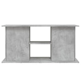 Aquarium Stand Concrete Grey 121x41x58 cm Engineered Wood - 45-Degree Angle