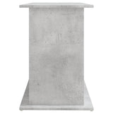 Aquarium Stand Concrete Grey 121x41x58 cm Engineered Wood