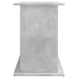 Aquarium Stand Concrete Grey 121x41x58 cm Engineered Wood - Close-Up Angle