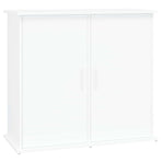 Aquarium Stand White 81x36x73 cm Engineered Wood