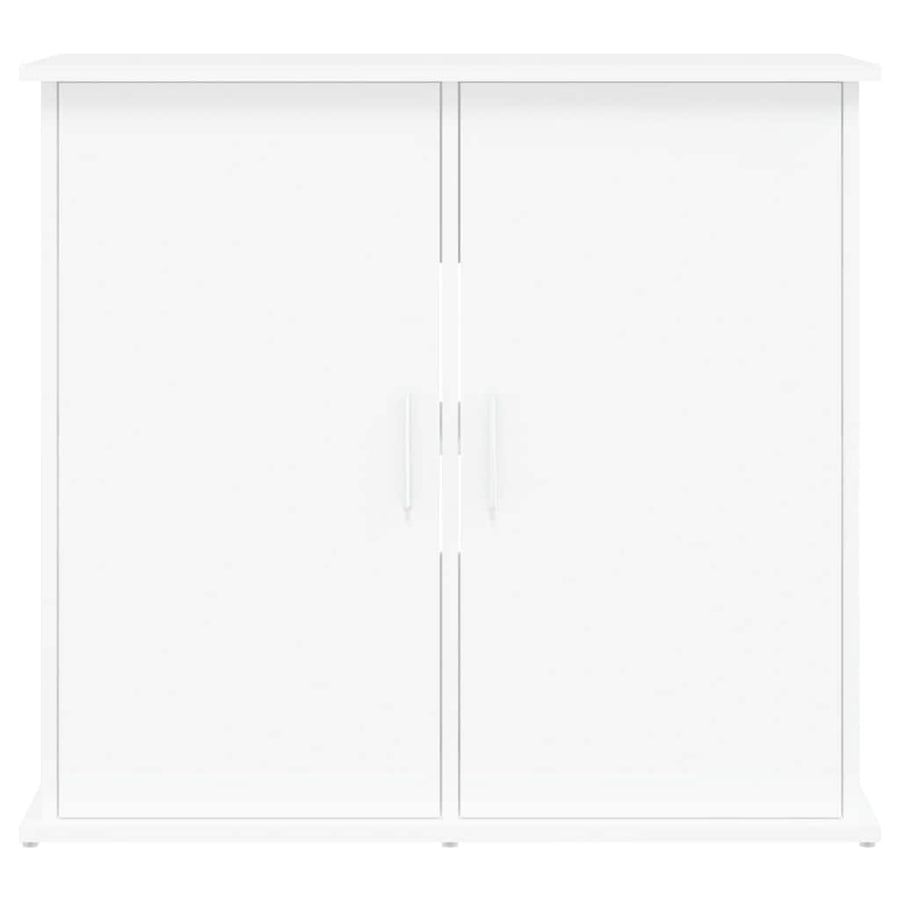 Aquarium Stand White 81x36x73 cm Engineered Wood