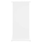 Aquarium Stand White 81x36x73 cm Engineered Wood
