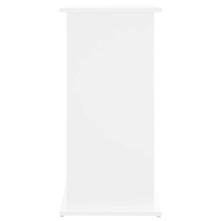 Aquarium Stand White 81x36x73 cm Engineered Wood