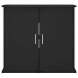 Aquarium Stand Black 81x36x73 cm Engineered Wood