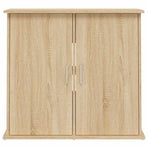 Aquarium Stand Sonoma Oak 81x36x73 cm Engineered Wood