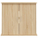 Aquarium Stand Sonoma Oak 81x36x73 cm Engineered Wood - 45-Degree Angle