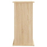 Aquarium Stand Sonoma Oak 81x36x73 cm Engineered Wood - Close-Up Angle