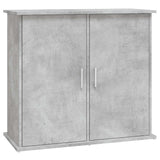 Aquarium Stand Concrete Grey 81x36x73 cm Engineered Wood