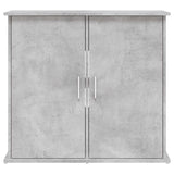 Aquarium Stand Concrete Grey 81x36x73 cm Engineered Wood