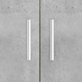Aquarium Stand Concrete Grey 81x36x73 cm Engineered Wood
