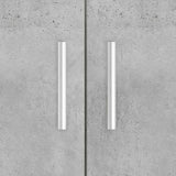 Aquarium Stand Concrete Grey 81x36x73 cm Engineered Wood - Extra Image