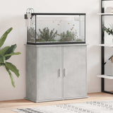 Aquarium Stand Concrete Grey 81x36x73 cm Engineered Wood