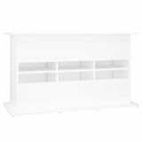 Aquarium Stand White 101x41x58 cm Engineered Wood - Low Angle