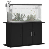 Aquarium Stand Black 101x41x58 cm Engineered Wood - Top-Down View